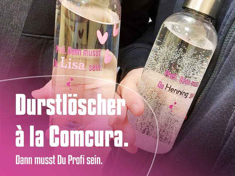 Comcura Intensiv Wasserflaschen