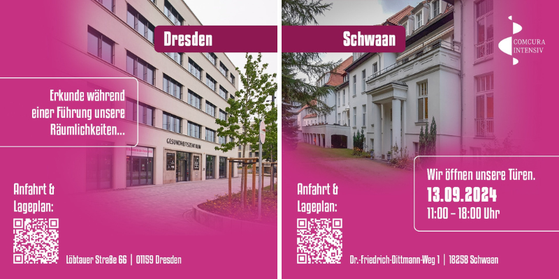 Tag der offnen Tür bei Comcura Dresden und Schwaan